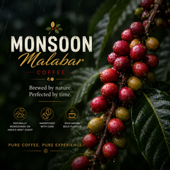 Kahwaah - Monsoon Malabar Roasted Coffee Beans