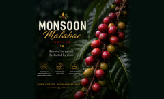 Kahwaah - Monsoon Malabar Roasted Coffee Beans