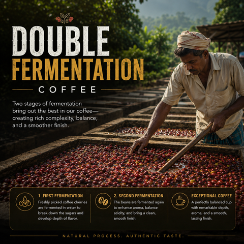 Kahwaah - Double Fermentation Roasted Coffee Beans