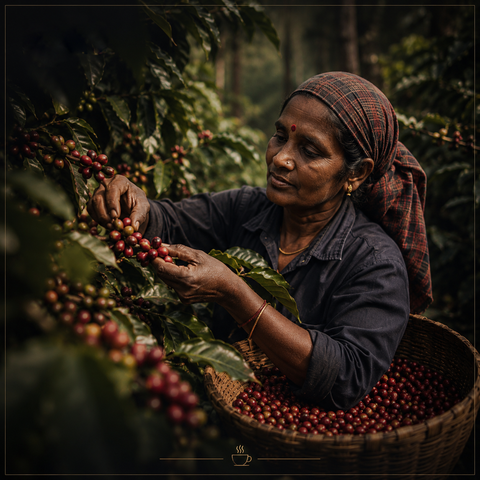 Kahwaah - Monsoon Malabar Roasted Coffee Beans